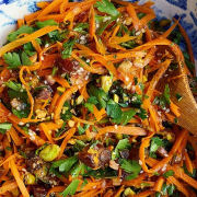 Moroccan Carrot Noodle Salad