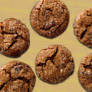 Chocolate Gingersnap Cookies