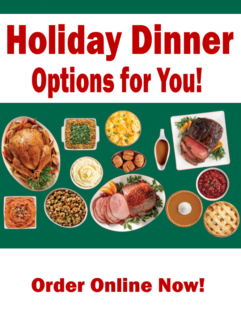 Holiday Dinner Options