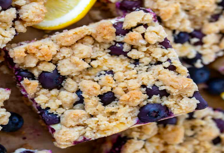 Blueberry Cheesecake Bars