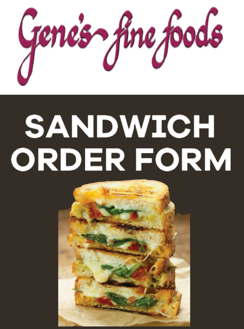 Sandwich Order